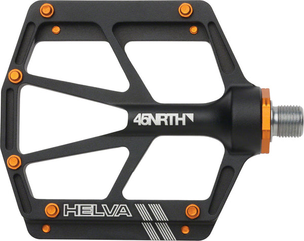 45NRTH Helva Pedals - Aluminum - Black