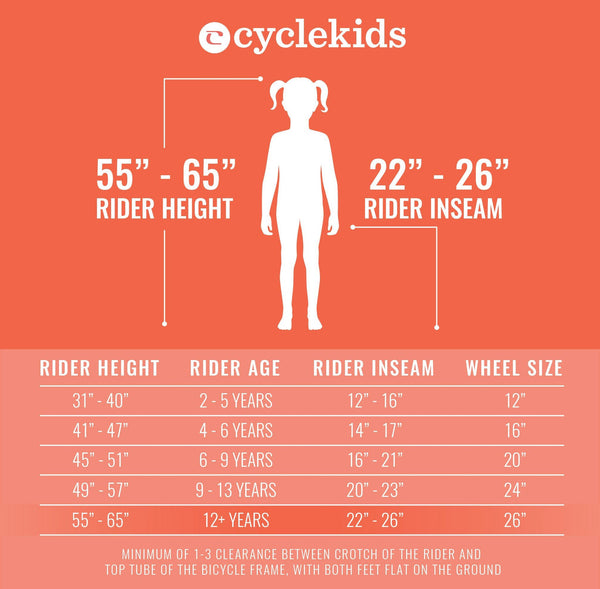 CYCLE Kids 26" Pedal Bike