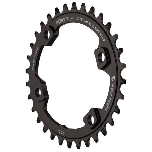 Wolf Tooth Elliptical 96 mm BCD Chainrings for Shimano XT M8000 and SLX M7000